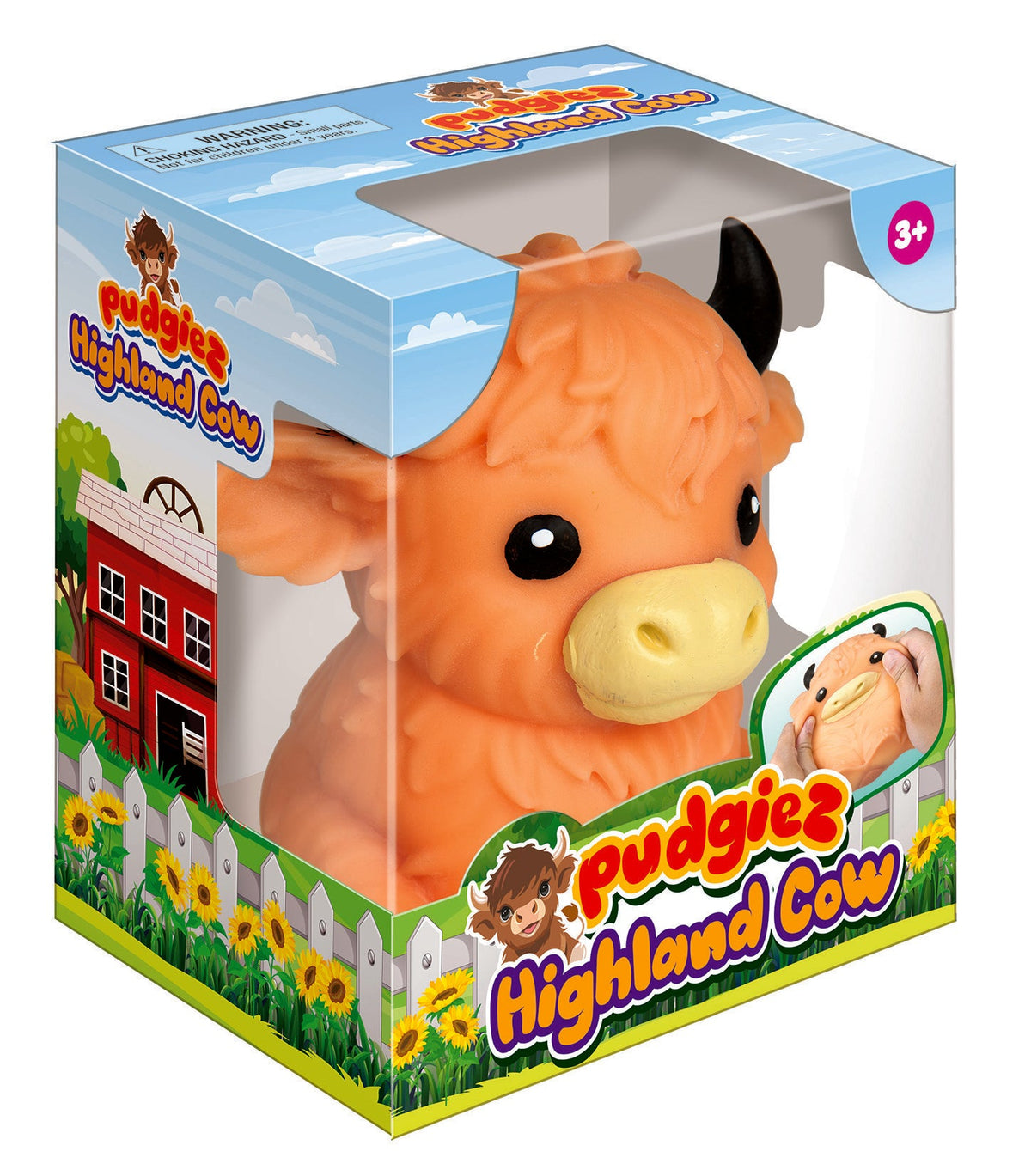 Jumbo Pudgiez Cow Squishy